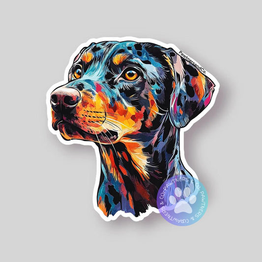 Catahoula Leopard Sticker