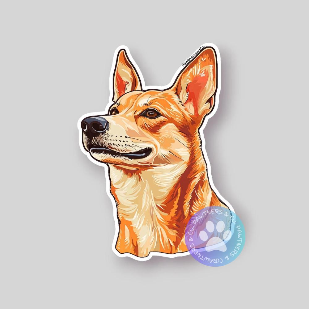 Carolina Dog Sticker