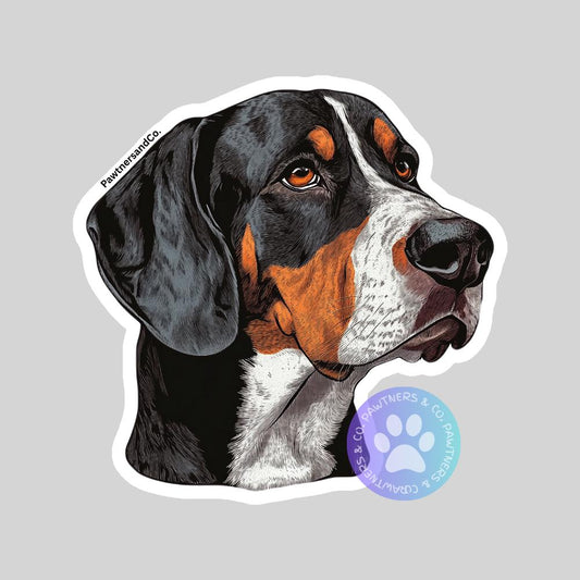 Coonhound Sticker