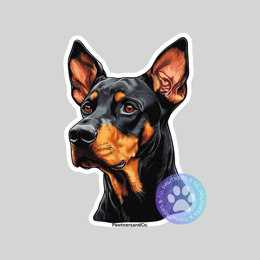 Doberman Sticker