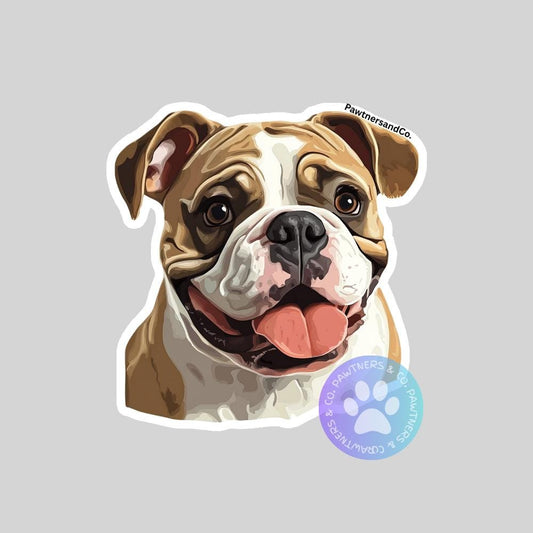 English Bulldog Sticker