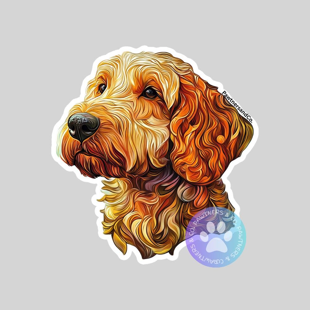 Golden Doodle Sticker