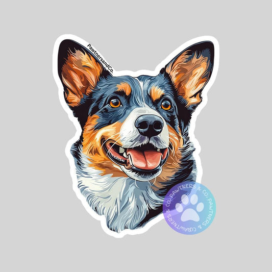 Heeler Sticker