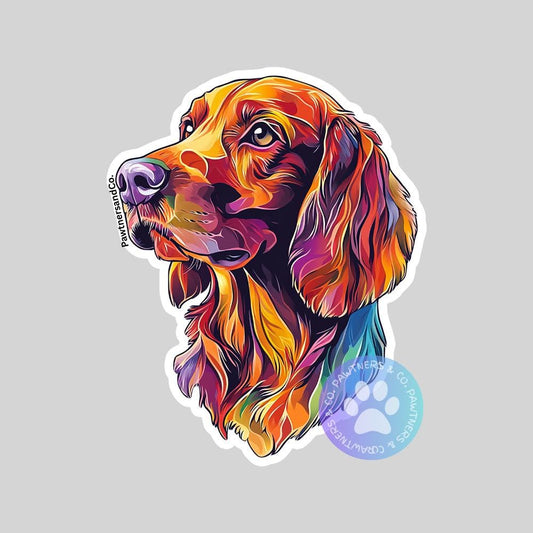 Irish Setter Sticker