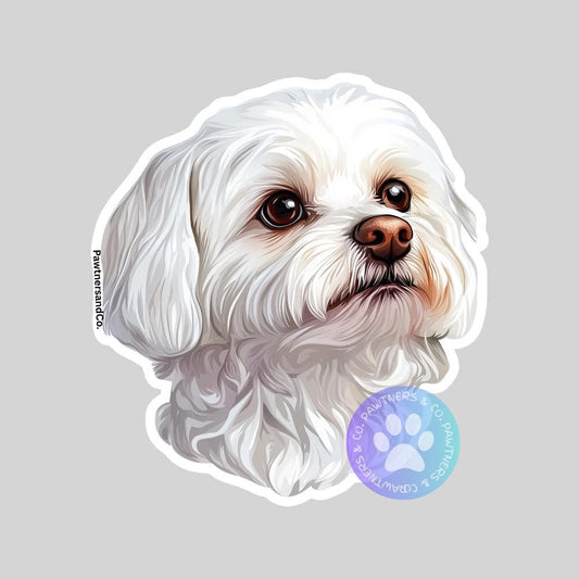 Maltese Sticker