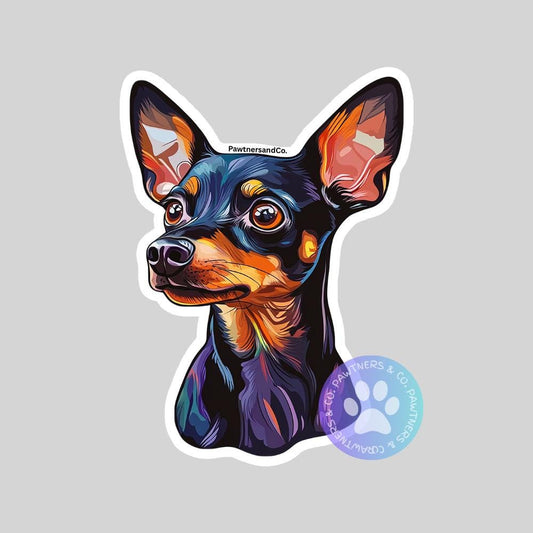 Miniature Pinscher Sticker