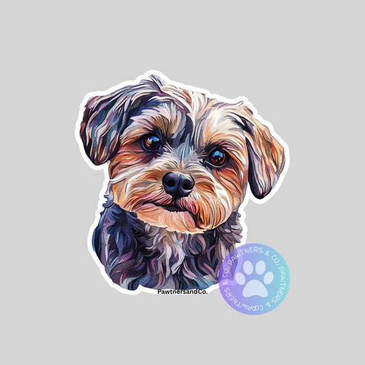 Morkie Sticker