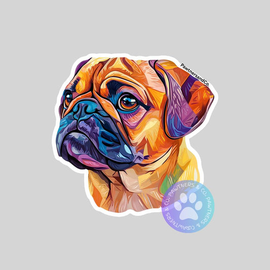 Puggle Sticker