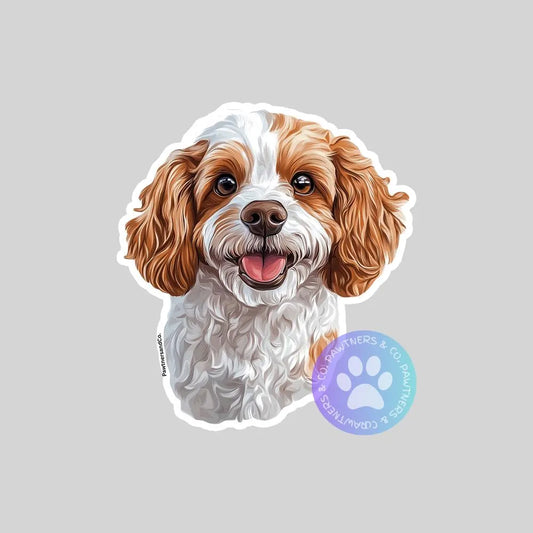Aussie Cavapoo Sticker