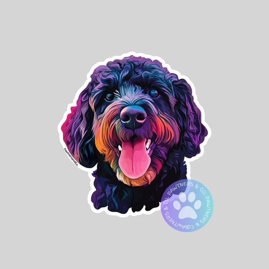 Barbet Sticker