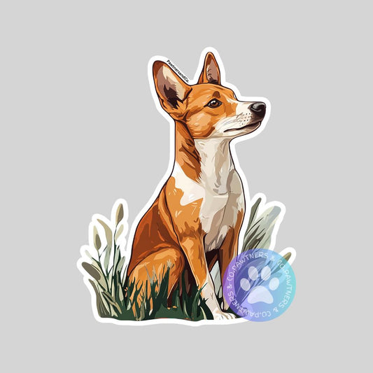Basenji Sticker