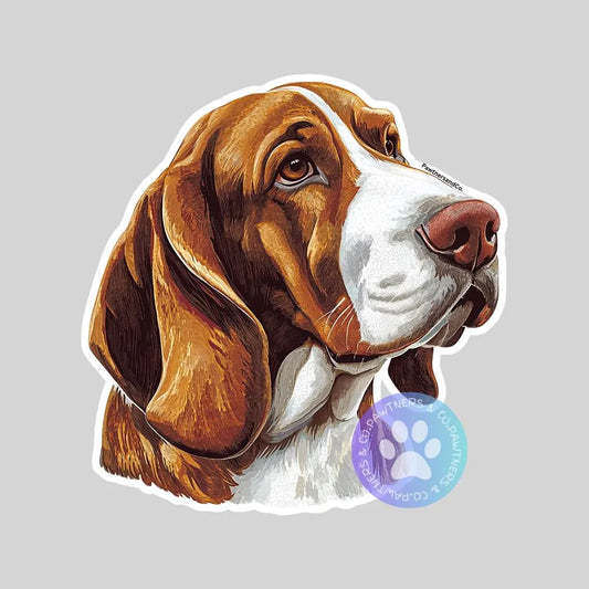 Basset Hound Sticker