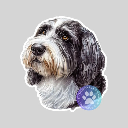 Breaded Collie Sticker