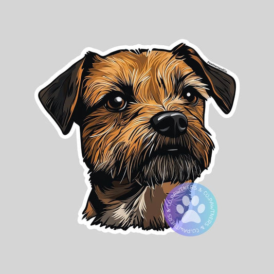Border Terrier Sticker