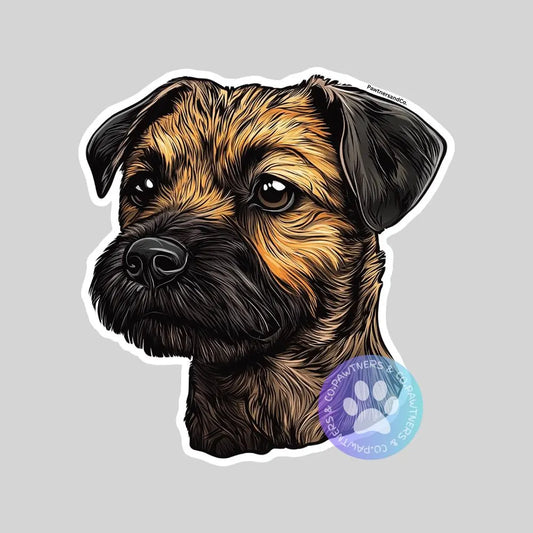 Border Terrier Sticker