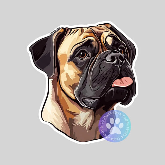 Bull Mastiff Sticker