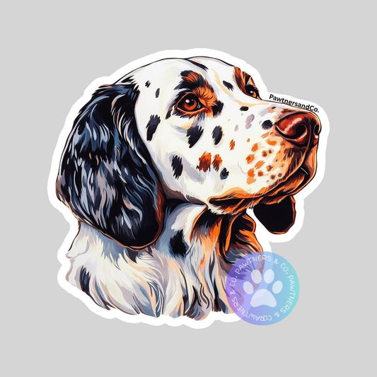 English Setter Sticker