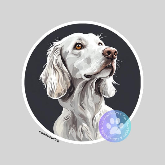 English Setter Sticker