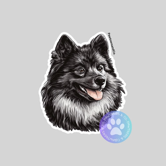 Keeshond Sticker