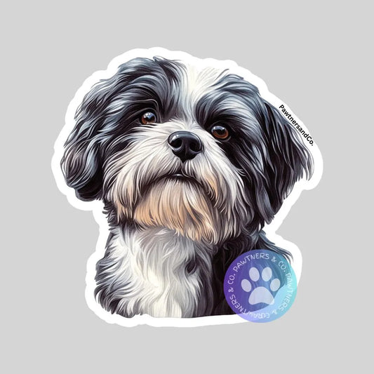Lhasa Apso Sticker