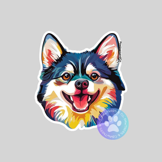 Pomsky Sticker