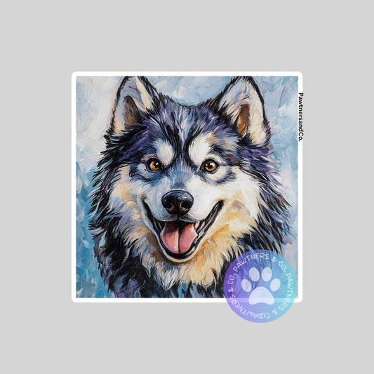 Husky Sticker