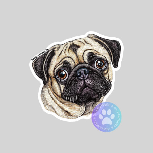 Pug Sticker