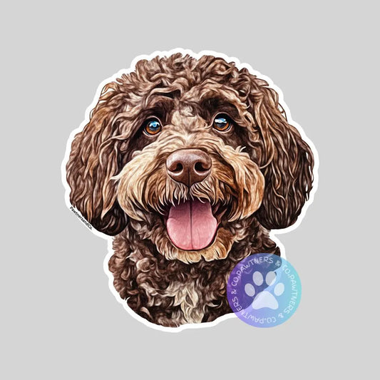 Barbet Sticker