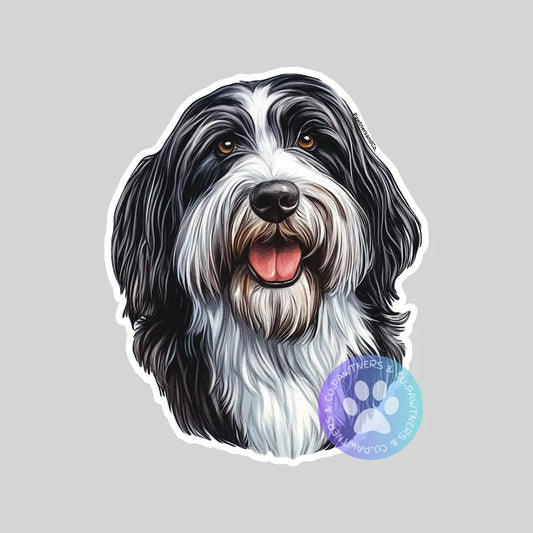 Breaded Collie Sticker
