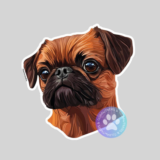 Brussels Griffon Sticker