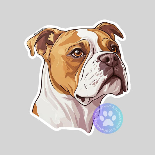 American Bulldog Sticker