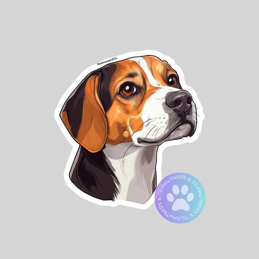 American Foxhound Sticker