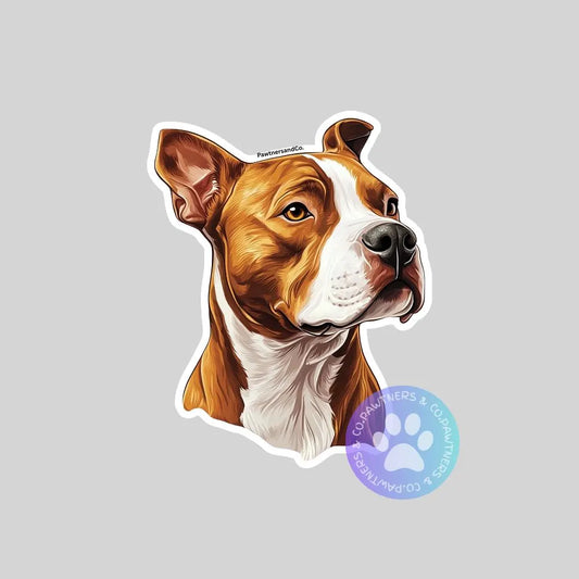 American Staffordshire Terrier Sticker