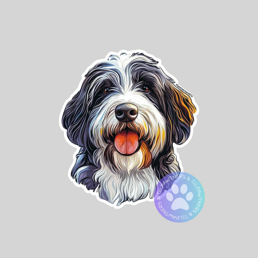 Bearded Collie Sticker