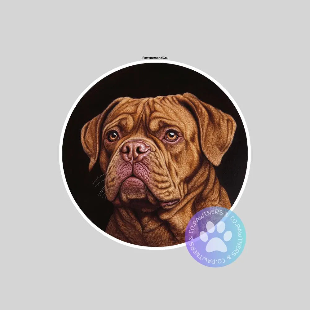 Dogue de Bordeaux Sticker