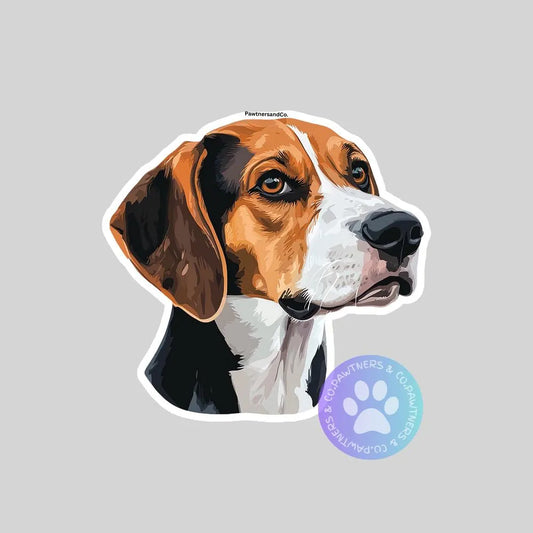 American Foxhound Sticker