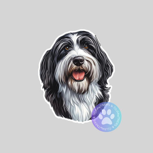 Bearded Collie Sticker