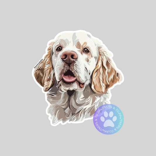Clumber Spaniel Sticker