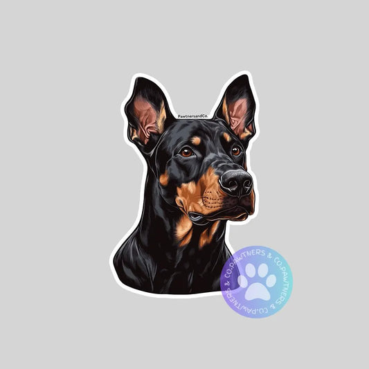Doberman Pinscher Sticker
