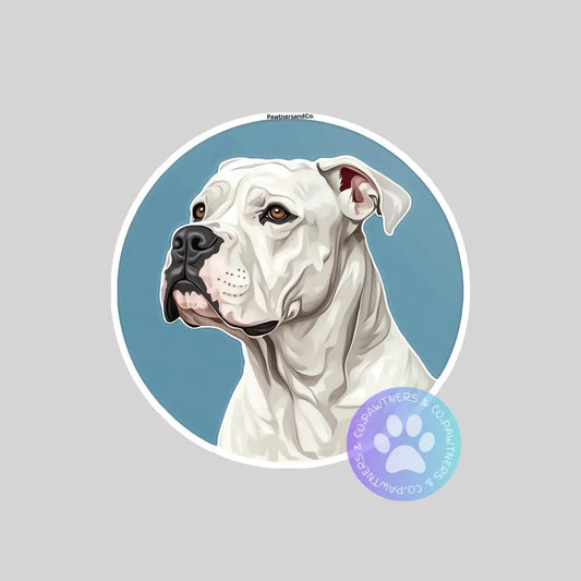 Dogo Argentino Sticker
