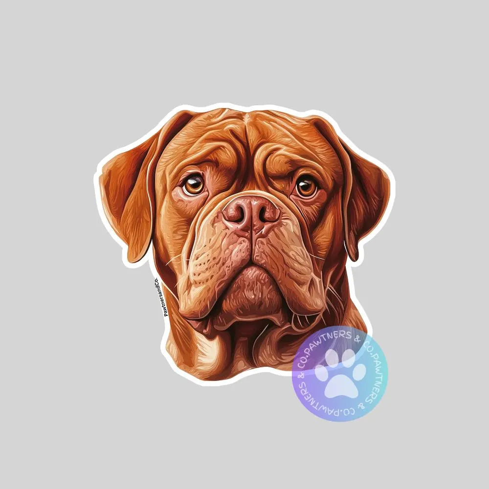 Dogue de Bordeaux Sticker