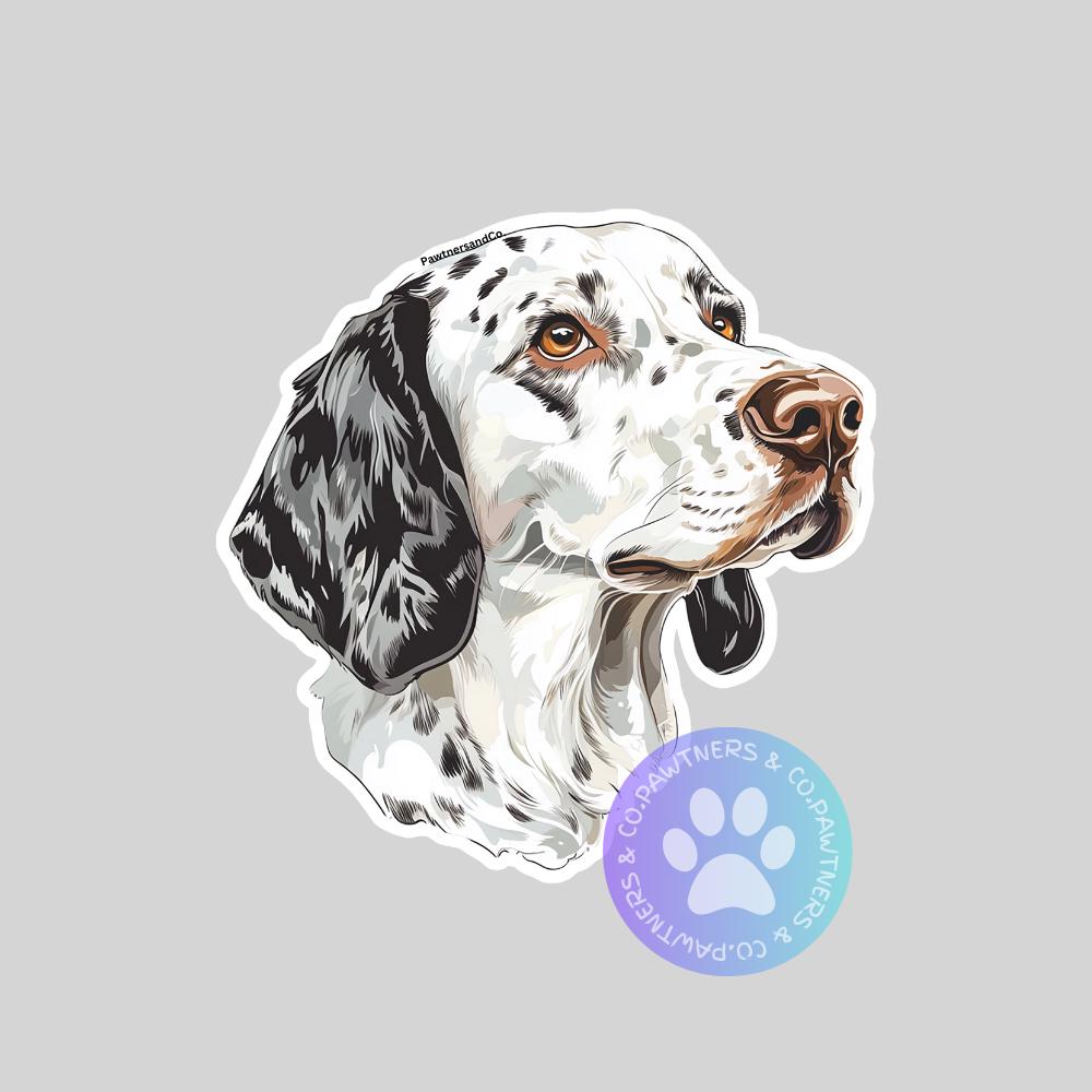 English Setter Sticker