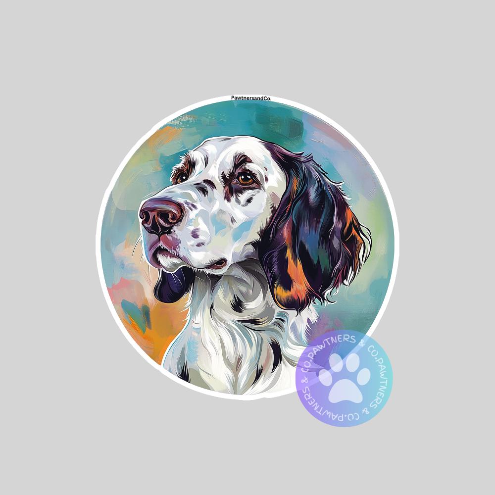 English Setter Sticker