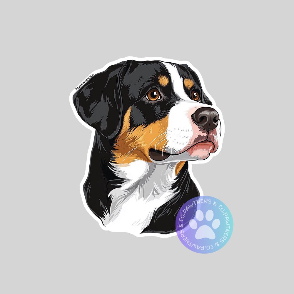 Entlebucher Mountain Dog Sticker