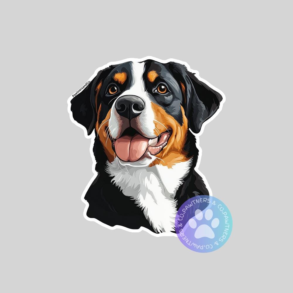 Entlebucher Mountain Dog Sticker