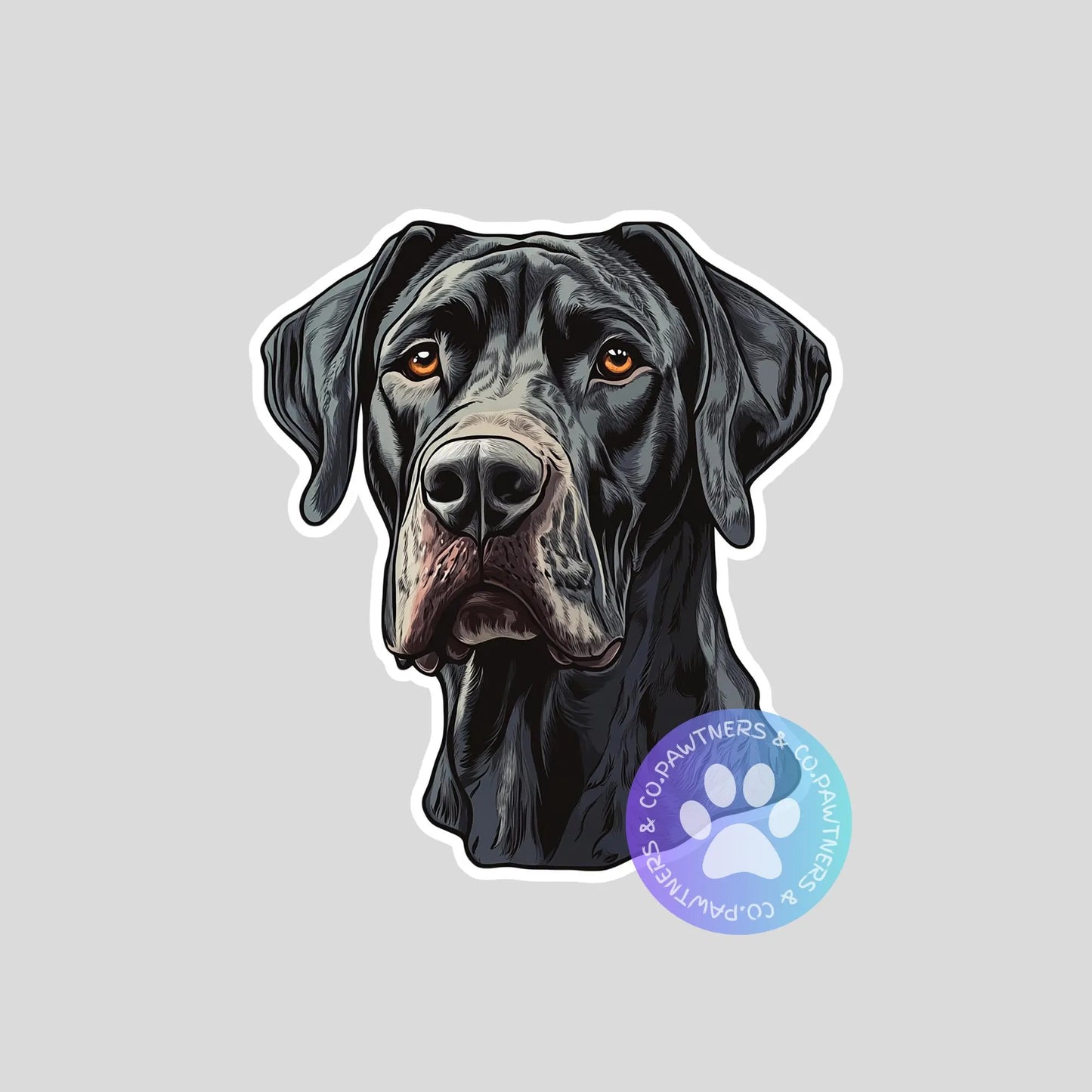 Great Dane Sticker