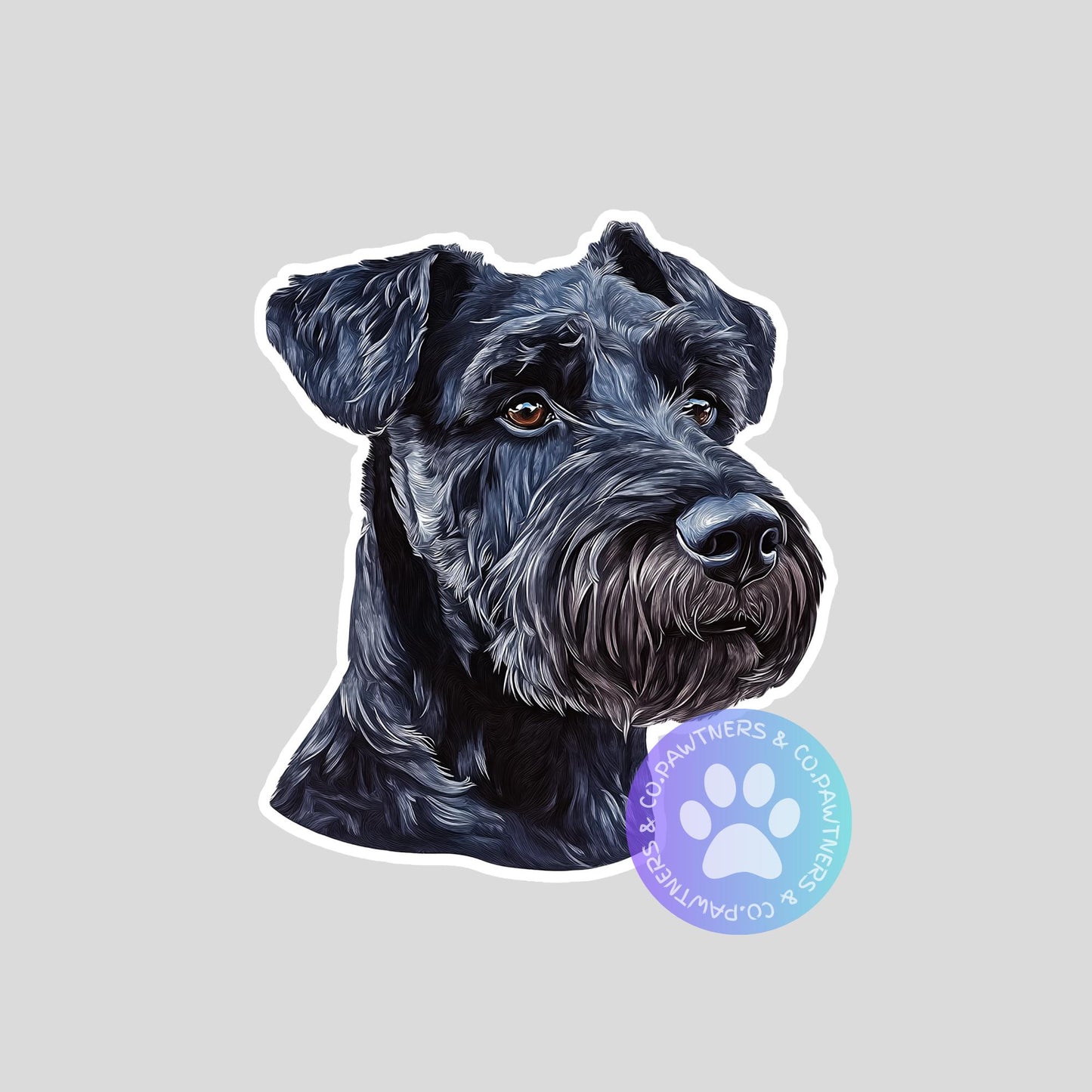 Kerry Blue Terrier Sticker
