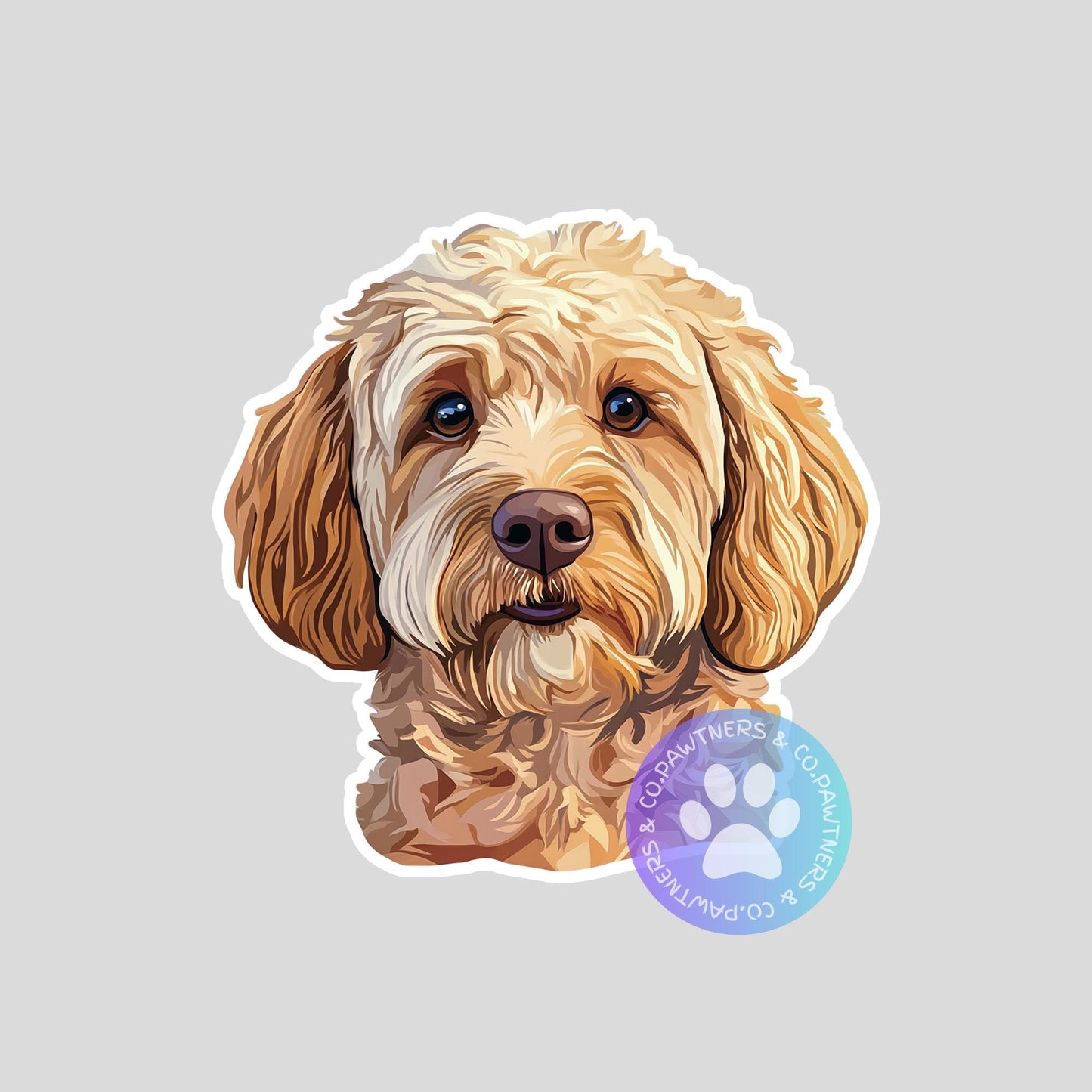Labradoodle Sticker