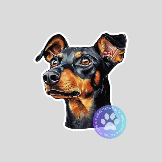Manchester Terrier Sticker