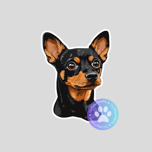 Miniature Pinscher Sticker